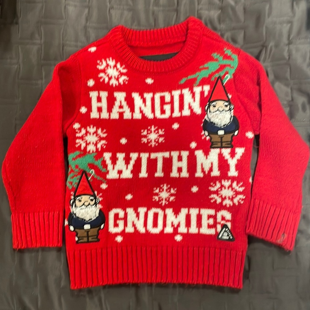 Christmas sweater toddler 2t
